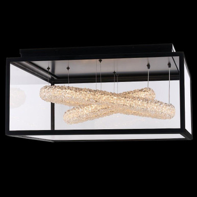 Lina Esterno 66W LED 32 Inch Wide Flush Mount by Allegri - 095544-052-FR001
