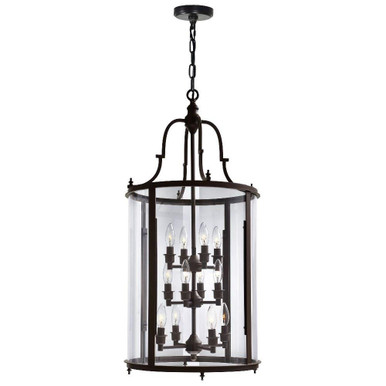 Desire 12 Light Small Chandelier by CWI - 9809P17-12-109-A