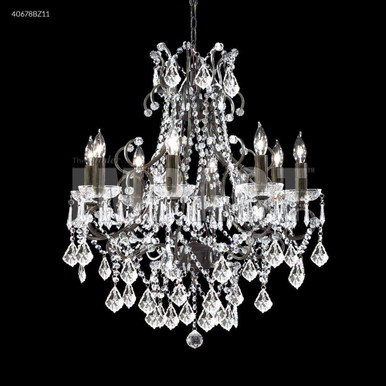 Charleston 8 Light Large Chandelier by James Moder - 40678