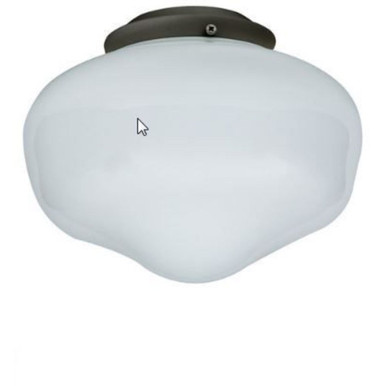 Accessory 9W 1 LED Ceiling Fan Light Kit 6.5 X 9 Inch Wide by Craftmade - OLK3-GV-LED