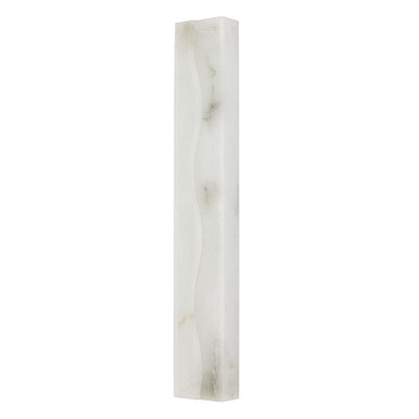 Sanger 15W 1 LED Light Wall Sconce 33 Inch Tall by Hudson Valley - 7933-SWH/PN