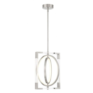 Double Take 30W 1 LED Light Medium Pendant by George Kovacs - P2264-084-L