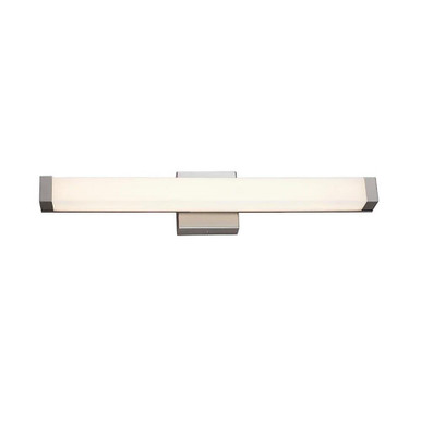 Mio 23W 1 LED Linear Vanity Light by Justice Design - ACR-9001-OPAL-NCKL