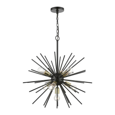 Tribeca 7 Light Large Pendant by Livex - 46175