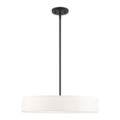 Venlo 4 Light Large Drum Pendant by Livex - 46924