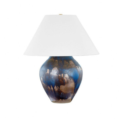 Pleasantville 1 Light Table Lamp 26 x 22 Inches by Hudson Valley - L8126-AGB/CLB