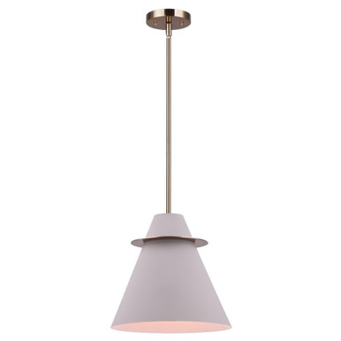 Talia 1 Light Medium Pendant 61.5 Inch Tall by Canarm Inc - IPL1076A01MGG12
