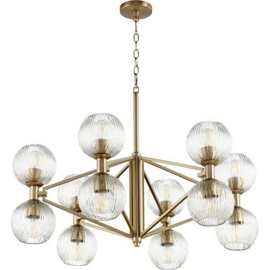 Helios 12 Light Large Chandelier by Cyan Design - 1096-12C