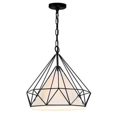 Diamond 1 Light Small Chandelier by CWI - 9600P20-1-101