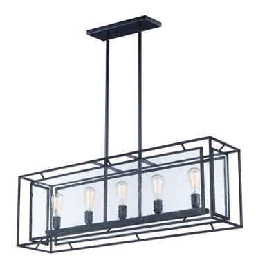 Era 5 Light Mini Chandelier by Maxim - 21677CDBK/BUL