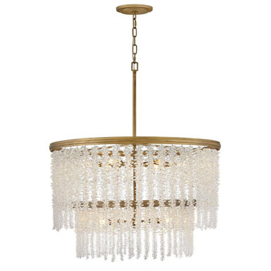 Rubina 12 Light Large Chandelier by Fredrick Ramond - FR41498BNG