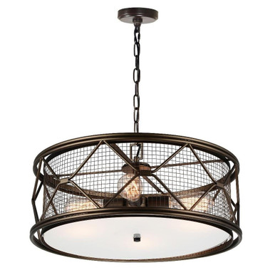 Kali 4 Light Medium Chandelier by CWI - 9914P22-4-204