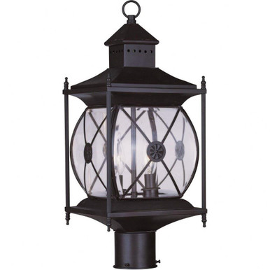 Providence 2 Light Outdoor Wall Lantern by Livex - 2092-07