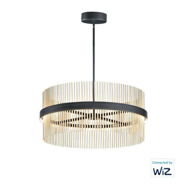 Chimes 146W 2 LED Oversized Pendant by ET2 - E34207