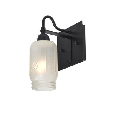 Milo 4 Wall 1 Light Wall Sconce by Besa - 1WG-MILO4