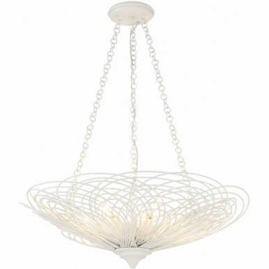 Doral 6 Light Medium Chandelier by Crystorama - DOR-B7706