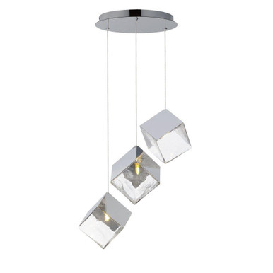 Ice Cube 9W 3 LED Large Pendant by ET2 - E24683