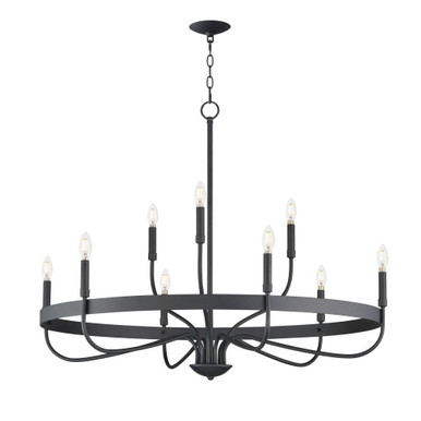 Frankie 9 Light Oversized Chandelier by Maxim - 14499