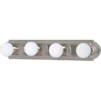 Four Light Vanity Racetrack Style 24 x 4.75 Inch by Nuvo 60/301 - 60/301