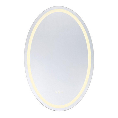 Oneida 38W LED Oval Frontlit Mirror 36 Inch and 24 Inch Wide by Savoy House - 2-1218-24X36