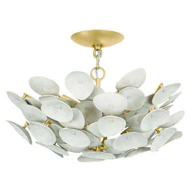 Aimi 3 Light 20.25 Inch Wide Semi Flush Mount by Corbett - 356-21-VGL