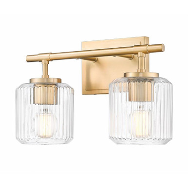 Landon 2 Light Bath Vanity 9 Inch Tall and 14 Inch Wide by Z-Lite - 7515-2V