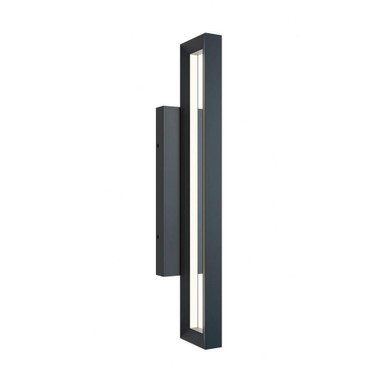 Liam 20W 2 LED Outdoor Wall Lantern 24 Inch Tall by AFX - LEMW0524