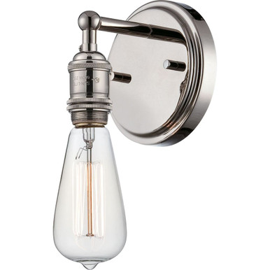 Vintage One Light Wall Sconce 4.88 Inch Wide by Nuvo - 60/5415