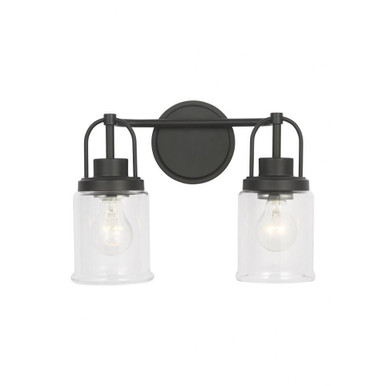 Anders 2 Light Medium Bath Vanity 14 Inch Wide by Visual Comfort Studio - GLV1072