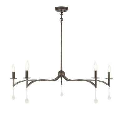 Laramie 5 Light Oversized Chandelier by Savoy House - 1-1099-5