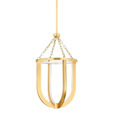 Tournu 38W 1 LED Light Large Pendant by Hudson Valley - 2917-AGB