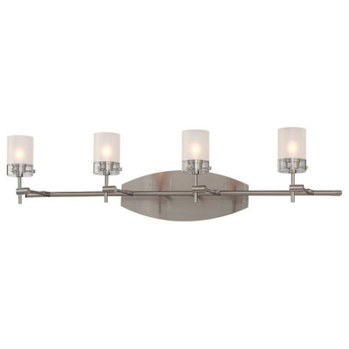 Shimo 4 Light Candle Style Vanity Light by George Kovacs - P5014-084
