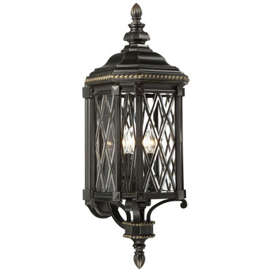 Bexley Manor 4 Light Large Candle Style Outdoor Wall Mount by Minka Lavery - 9322-585