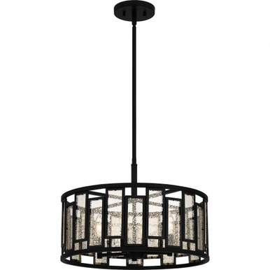 Bankston 4 Light Large Pendant by Quoizel - QP5600MBK