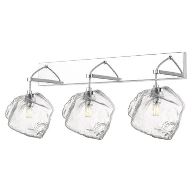 Boulder 3 Light Vanity Light by Access - 63130leddlp-mss/clr