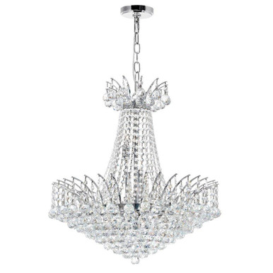 Posh 11 Light Medium Chandelier by CWI - 8010P24C