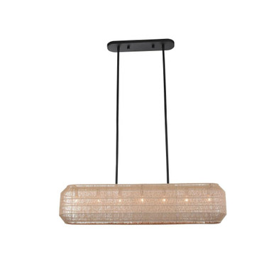 Cebu 7 Light Island Small Pendant by Kalco - 515461MB