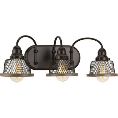Tilley 3 Light Vanity Light by Progress - P300044