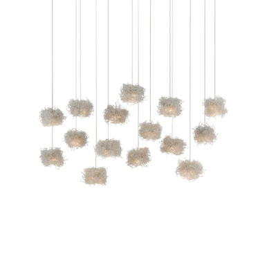 Birds Nest 15 Light Oversized Pendant by Currey Company - 9000-0699