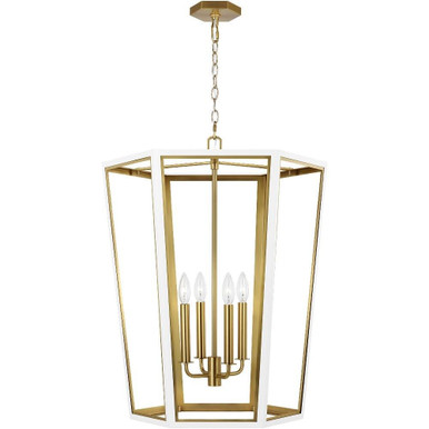 Curt 4 Light Medium Chandelier by Visual Comfort Studio - AC1094