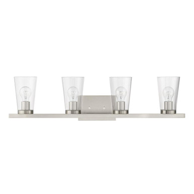 Cityview 4 Light Vanity Light by Livex - 17624