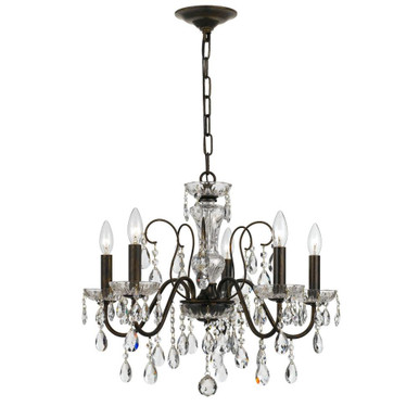 Butler 5 Light Medium Chandelier by Crystorama - 3025