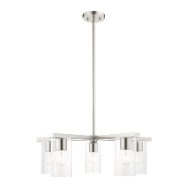 Zurich 5 Light Medium Chandelier by Livex - 45475-91