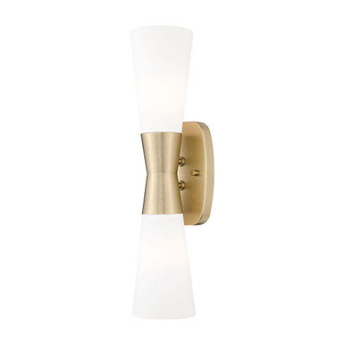Emrys 2 Light Wall Sconce 18 Inch Tall and 4.5 Inch Wide by Z Lite - 4504-2S