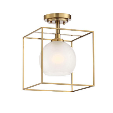 Cowen 1 Light 10 Inch Wide Flush Mount by Designers Fountain - 94511-bg
