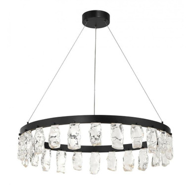 Artic Glacier 1 LED Light Large Chandelier by George Kovacs - P1497-66A-L