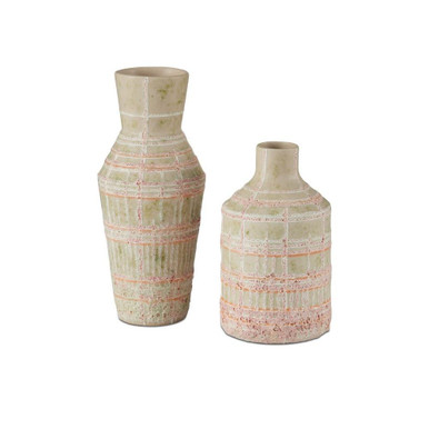 Riso 9.25 Inch Vase (Set of 2) by Currey Company - 1200-0961