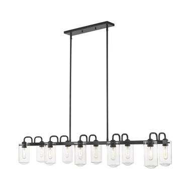 Delaney 10 Light Island/Billiard 38 Inch Wide by 11.75 Inch High by Z-Lite - 471A