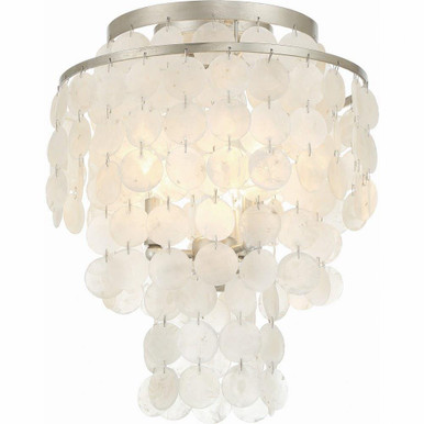 Brielle 3 Light 13 Inch Wide Flush Mount by Crystorama - BRI-3003