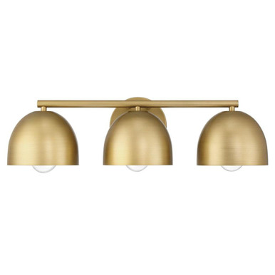 Erling 3 Light Bath Vanity 6 Inch Tall and 22 Inch Wide by Hunter Fans - 48136